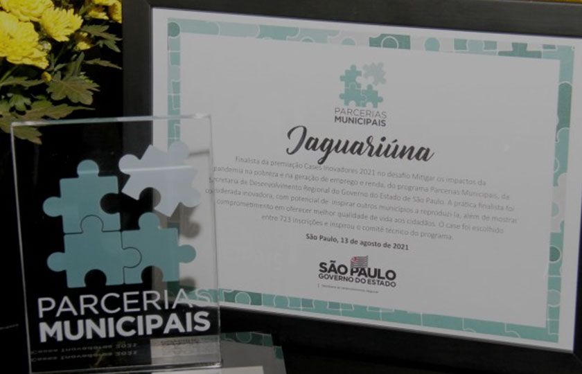 Projeto criado em Jaguariúna é considerado o melhor do estado de SP